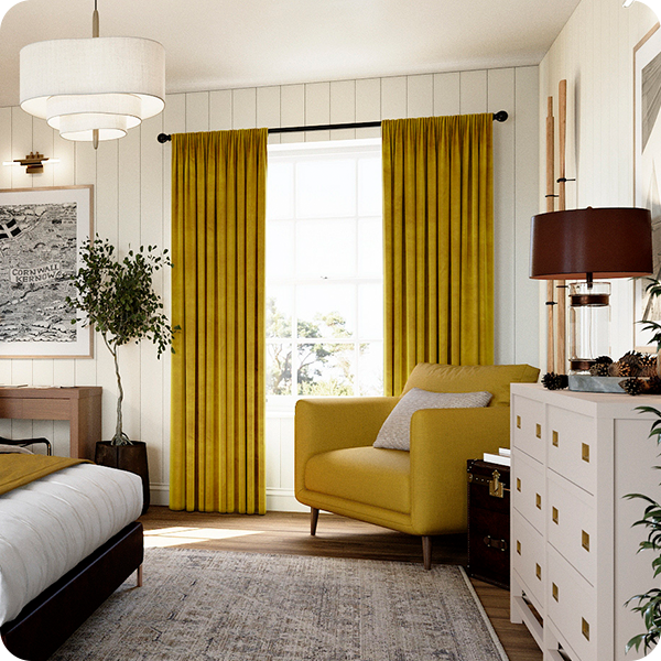 Yellow Curtains